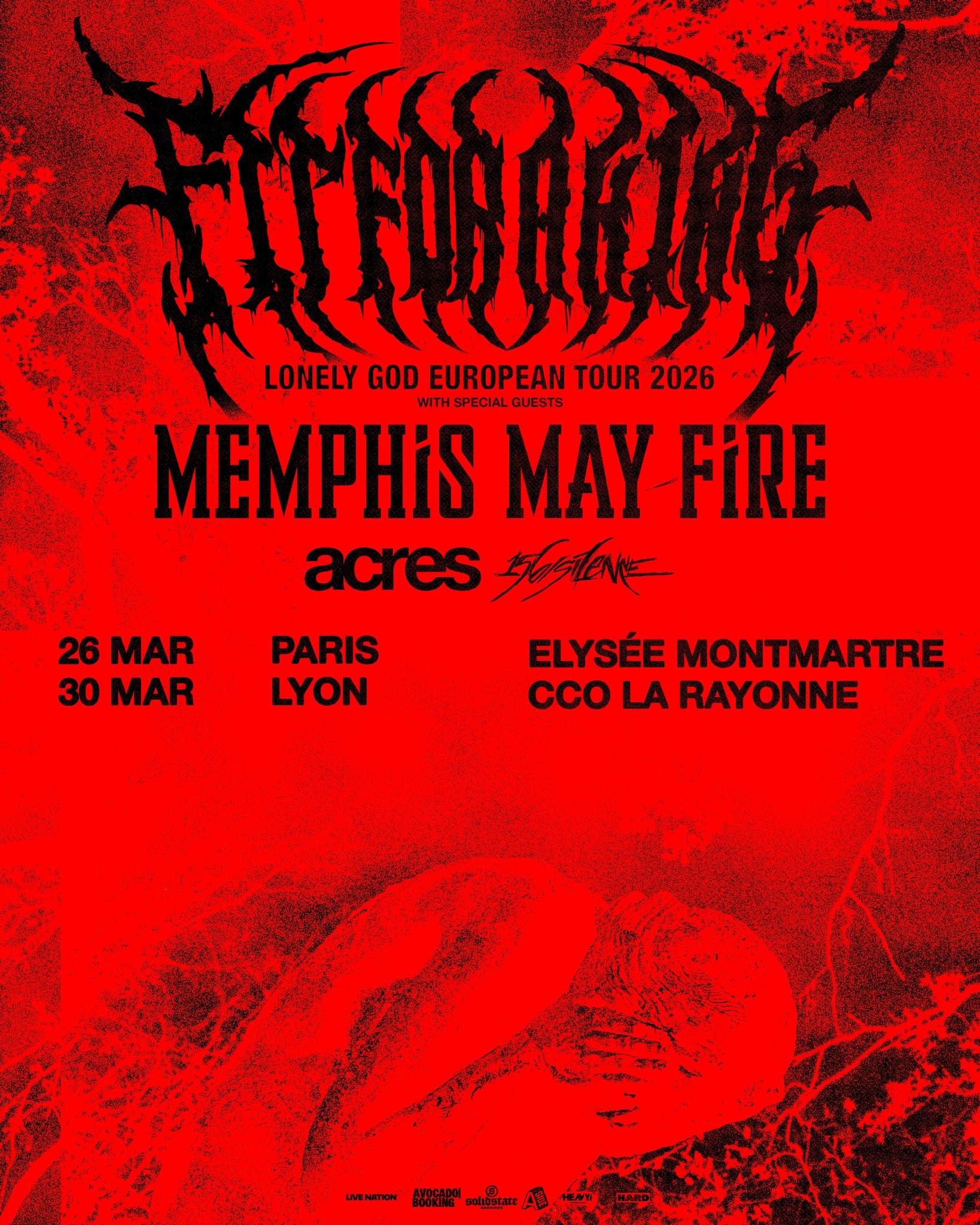 FIT FOR A KING en Concerts