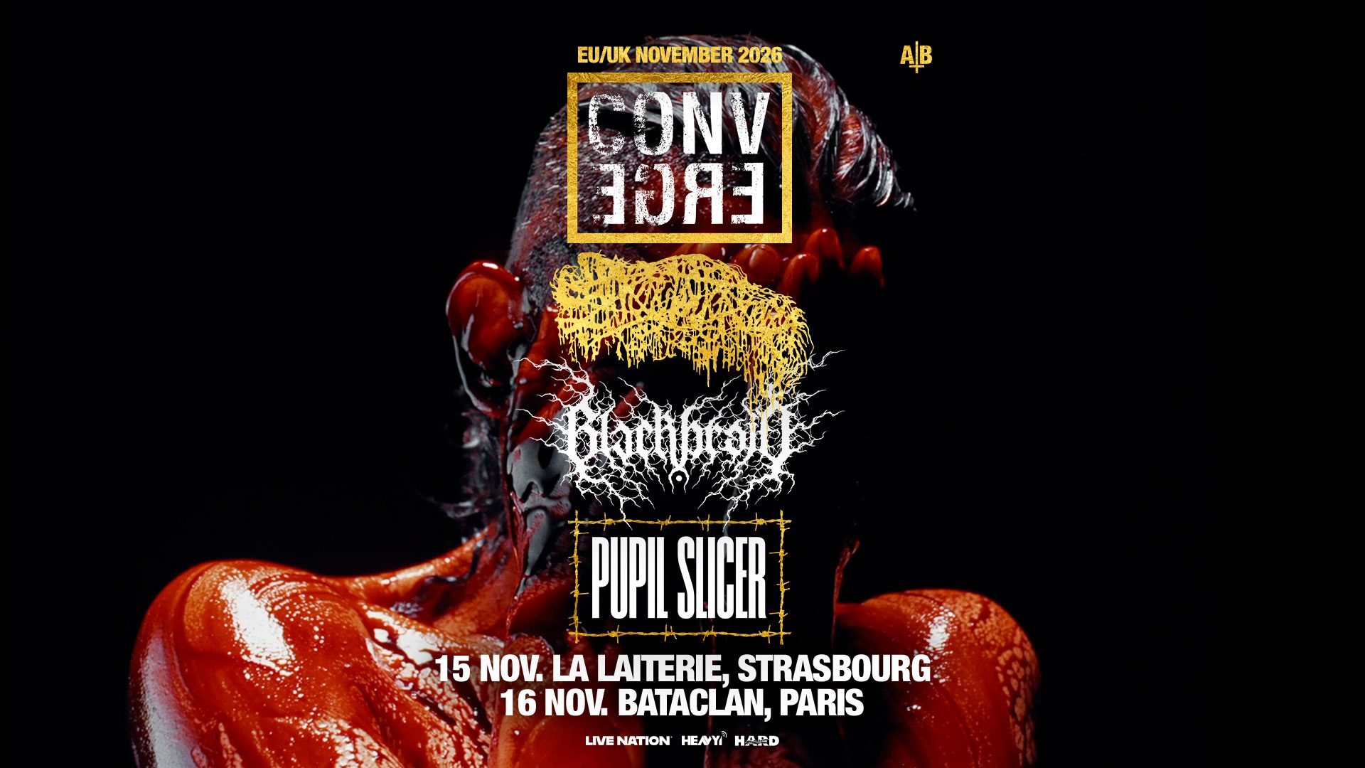 Converge – 15 nov. Strasbourg, 16 nov. Paris