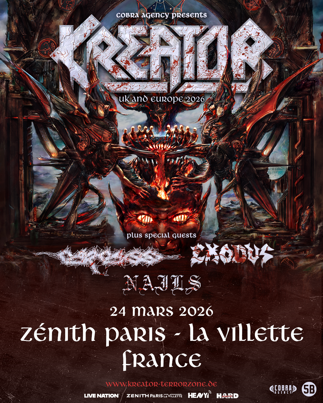 KREATOR en Concert